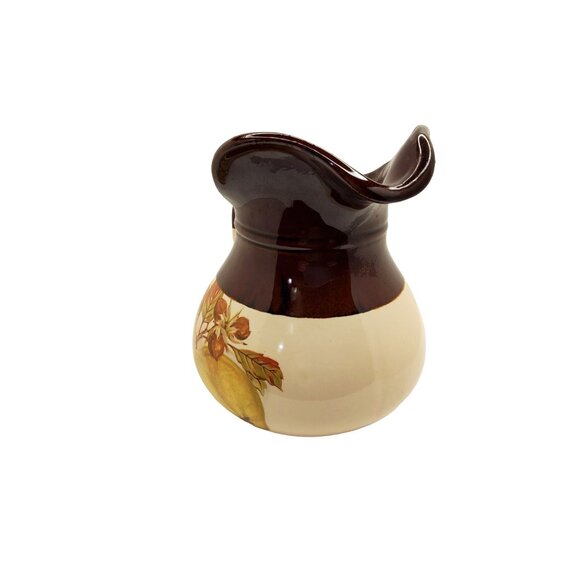 vintage collectible 1960s mccoy "fruit festival" glazed art pottery stoneware pi - Picture 10 of 13